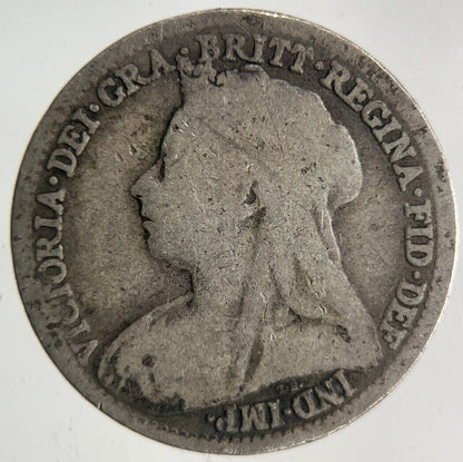 1893 Victoria Threepence Silver Coin | Collectable Grade