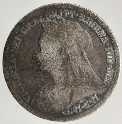 1893 Victoria Threepence Silver Coin | Collectable Grade