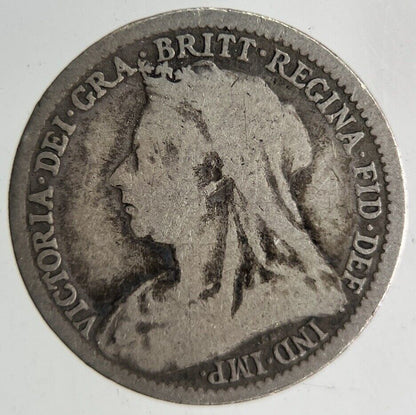 1893 Victoria Threepence Silver Coin | Collectable Grade