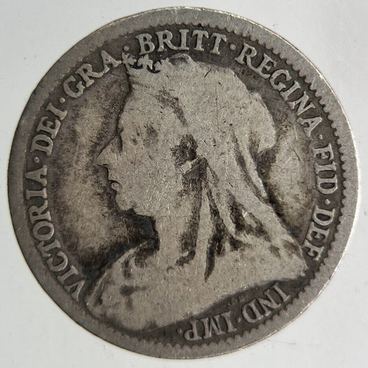 1893 Victoria Threepence Silver Coin | Collectable Grade