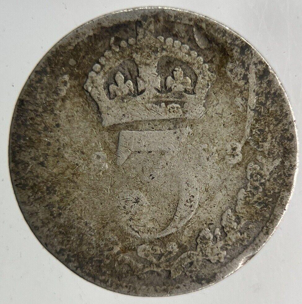 1893 Victoria Threepence Silver Coin | Collectable Grade