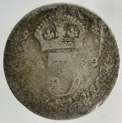 1893 Victoria Threepence Silver Coin | Collectable Grade