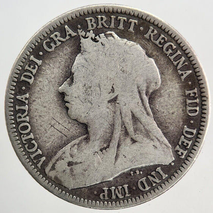 1893 Victoria Shilling Silver Coin | Fine Collectable Grade