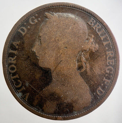 1893 Victoria Penny Coin | Fair Grade | a8020