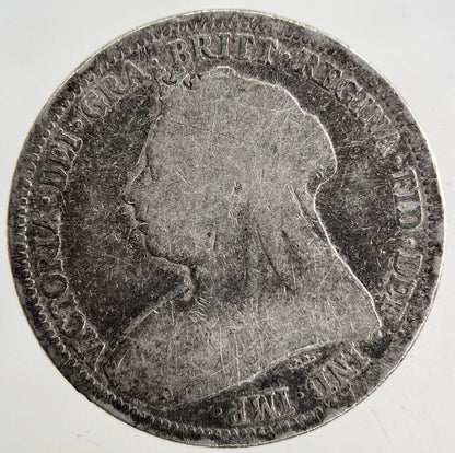 1893 Victoria Shilling Silver Coin | Collectable Grade
