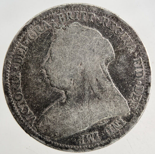 1893 Victoria Shilling Silver Coin | Collectable Grade