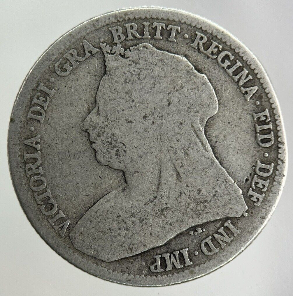1893 Victoria One Shilling Silver Coin | Collectable Grade