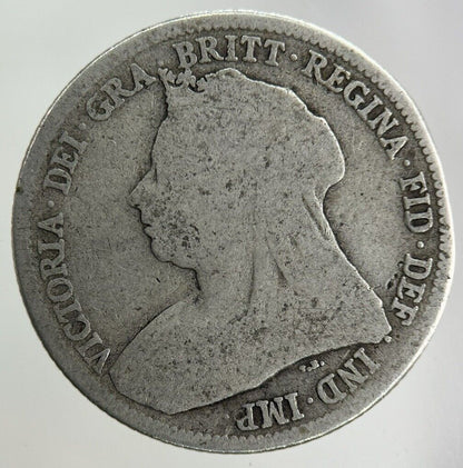 1893 Victoria One Shilling Silver Coin | Collectable Grade
