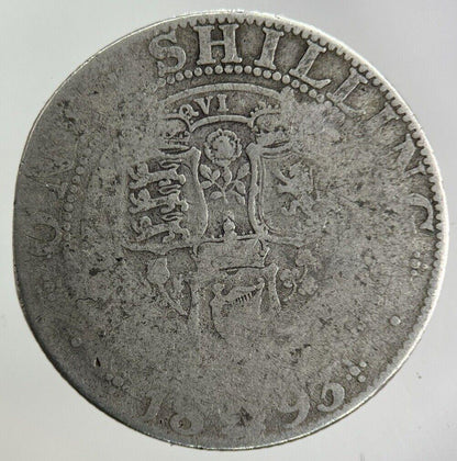 1893 Victoria One Shilling Silver Coin | Collectable Grade