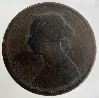 1893 Victoria Half-Penny Coin | Collectable Grade