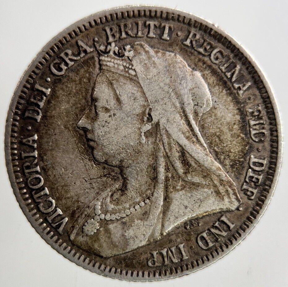 1893 Victoria Shilling Silver Coin | Very High Grade