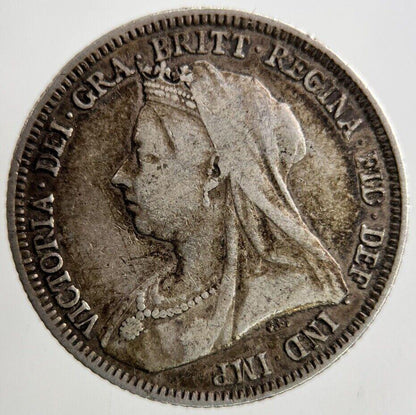 1893 Victoria Shilling Silver Coin | Very High Grade