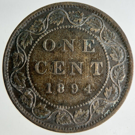 1894 Canada One Cent Coin | Fine Collectable Grade
