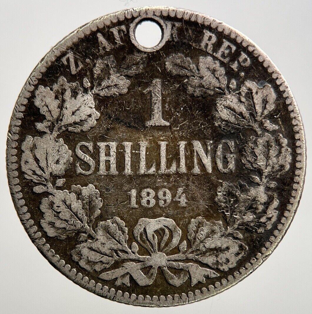 1894 South Africa Shilling Coin | Fair Grade | a1519