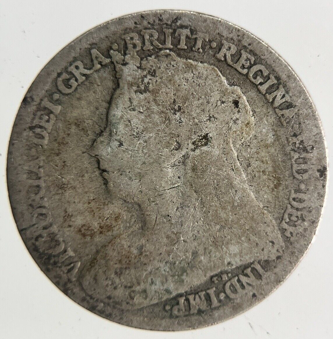 1893 Victoria Threepence Silver Coin | Collectable Grade