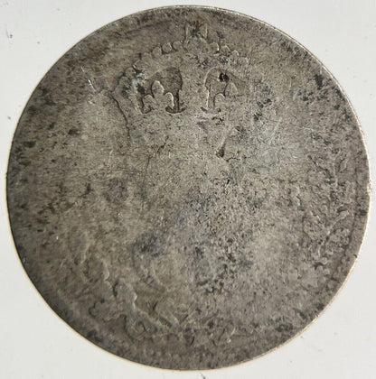 1893 Victoria Threepence Silver Coin | Collectable Grade