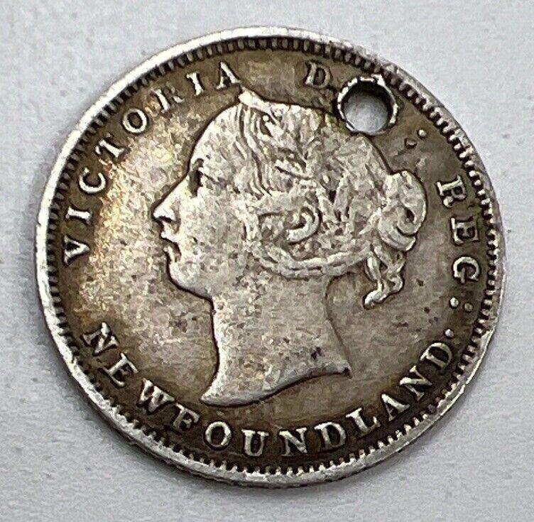 1894 5 Cents | New Foundland Silver Coin | Collectable Grade | a138