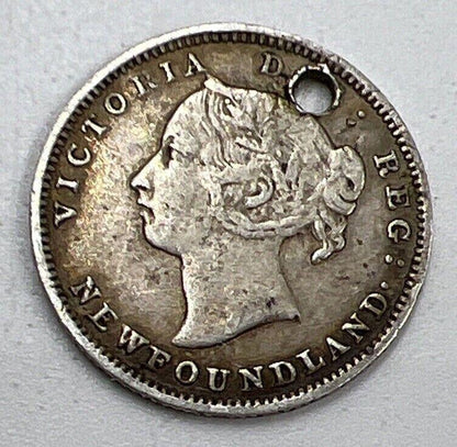 1894 5 Cents | New Foundland Silver Coin | Collectable Grade | a138