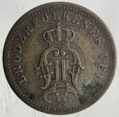 1894 Norway 10 Ore Silver Coin | Fine Collectable Grade