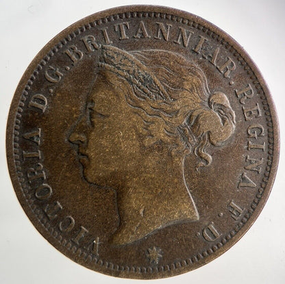 1894 Jersey One Twelfth Of A Shilling 1/12th Coin | Fine Collectable Grade