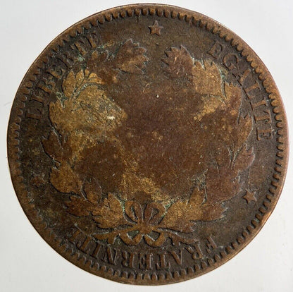 1894 France 5 Centimes Coin | Collectable Grade