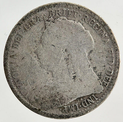1893 Victoria Threepence Silver Coin | Collectable Grade