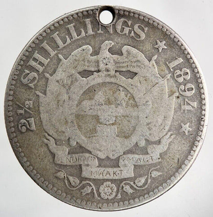 1894 South Africa Half-Crown Silver Coin | Collectable Grade
