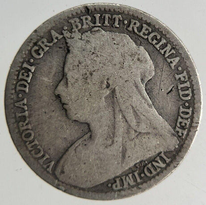 1894 Victoria Threepence Silver Coin | Collectable Grade