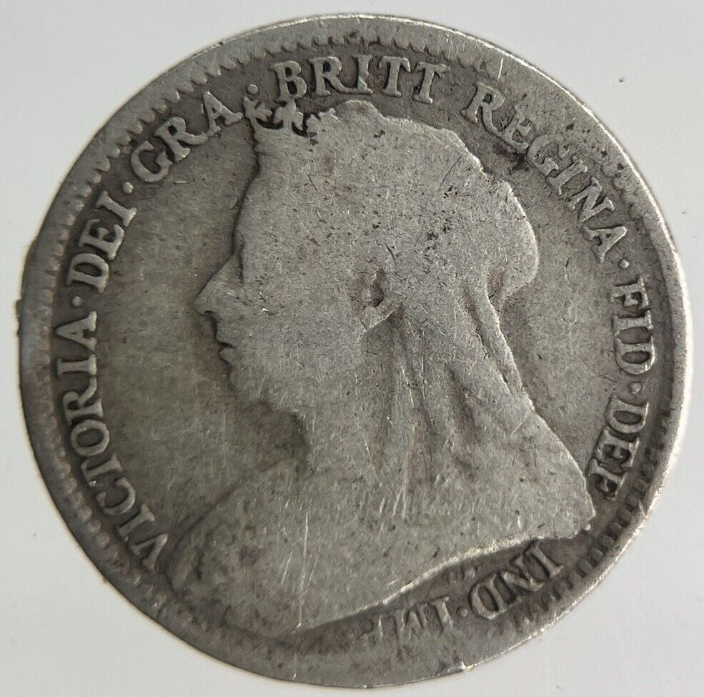 1894 Victoria Threepence Silver Coin | Collectable Grade