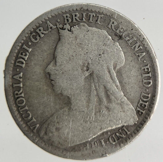 1894 Victoria Threepence Silver Coin | Collectable Grade