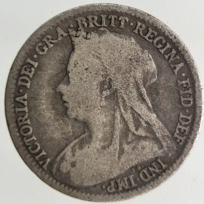 1894 Victoria Threepence Silver Coin | Collectable Grade