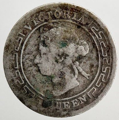 1894 Ceylon 10 Silver Cents Coin | Collectable Grade