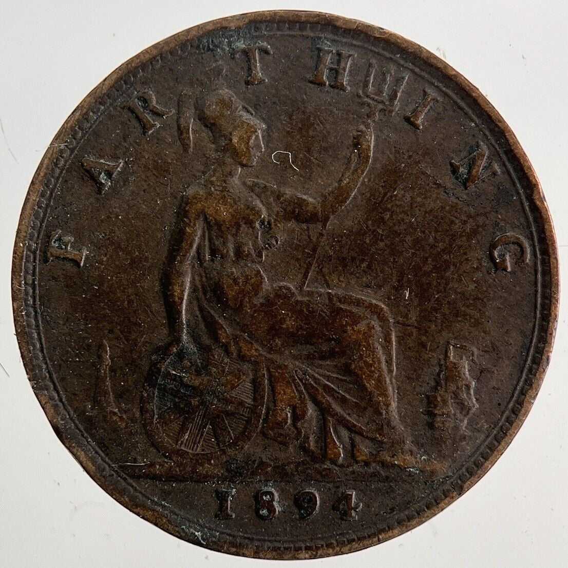 1894 Victoria Farthing Coin | Fine Collectable Grade