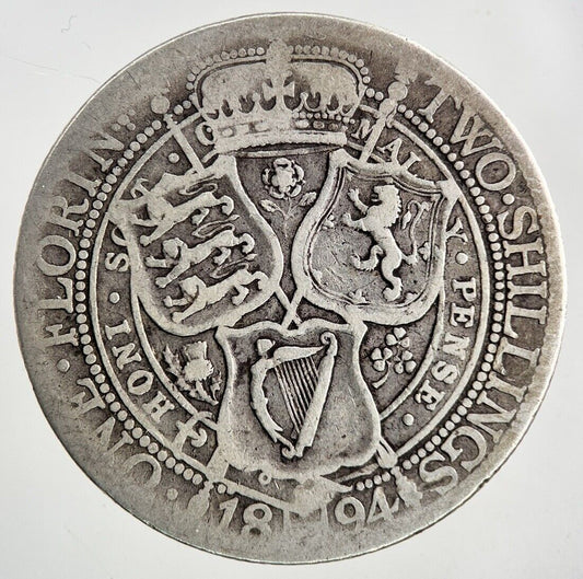 1894 Victoria Florin Silver Coin | Collectable Grade