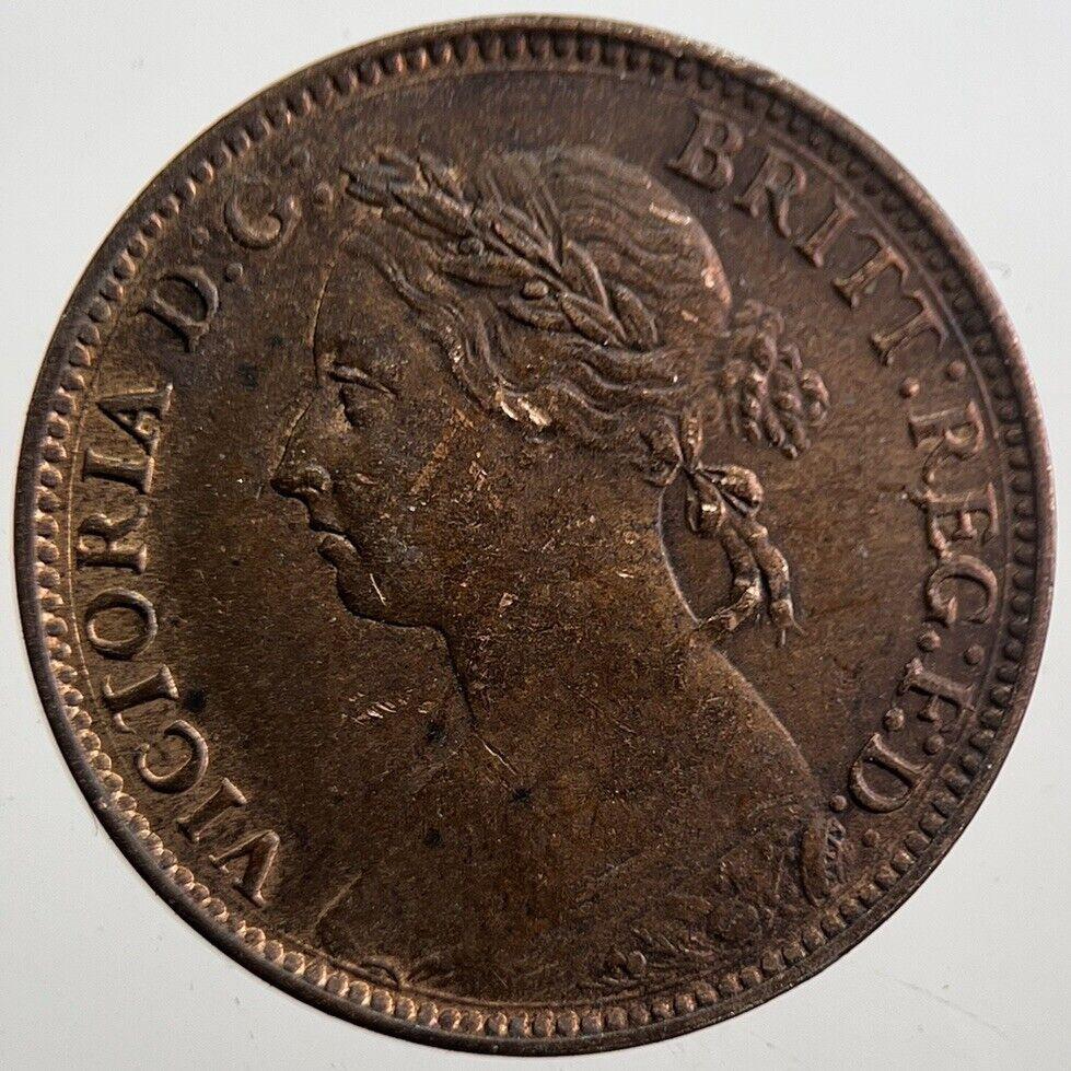 1894 Victoria Farthing Coin | Very High Grade | a7696