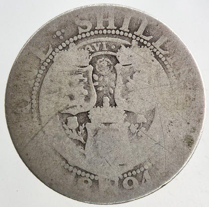 1894 Victoria One Shilling Silver Coin | Collectable Grade
