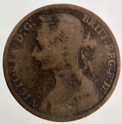 1894 Victoria One Penny Coin | Collectable Grade