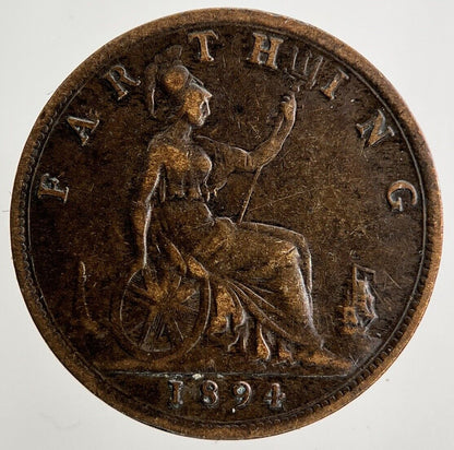 1894 Victoria Farthing Coin | Fine Collectable Grade