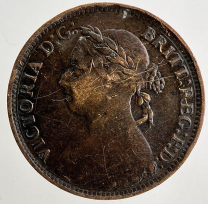 1894 Victoria Farthing Coin | Fine Collectable Grade