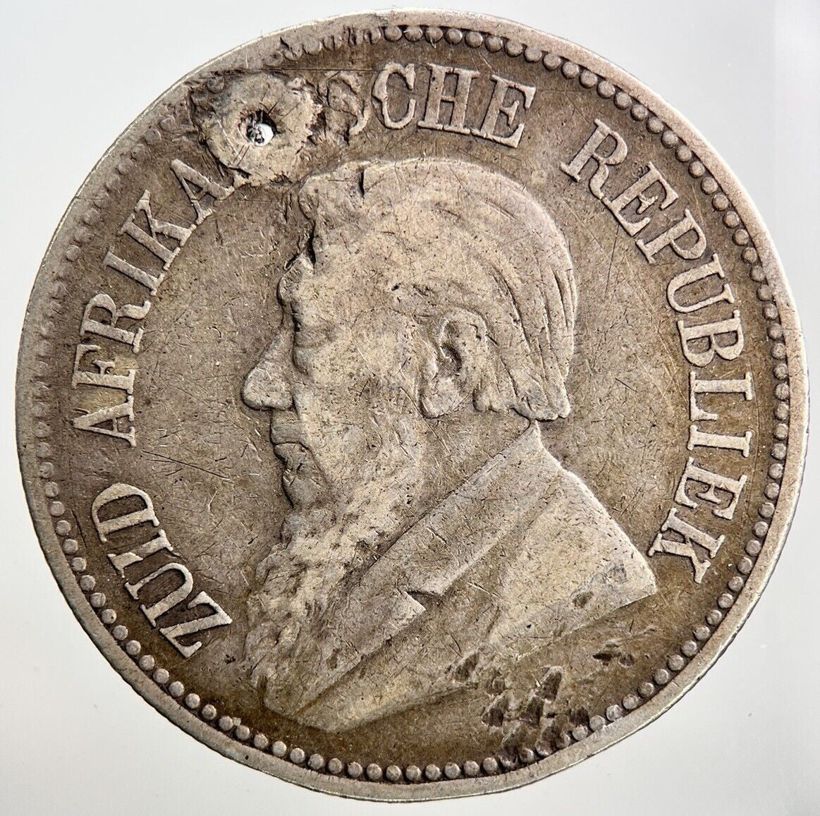 1895 South Africa Florin 2 Shillings Silver Coin | Collectable Grade | a3422