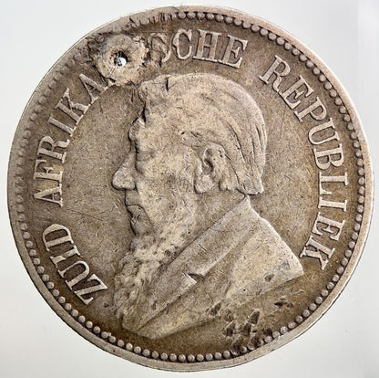1895 South Africa Florin 2 Shillings Silver Coin | Collectable Grade | a3422