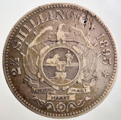 1895 South Africa Florin 2 Shillings Silver Coin | Collectable Grade | a3422