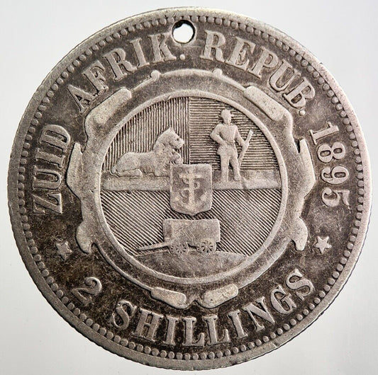1895 South Africa Florin Silver Coin | Collectable Grade | a7930