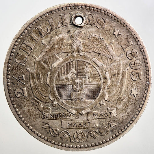1895 South Africa Florin 2 Shillings Silver Coin | Collectable Grade | a3423