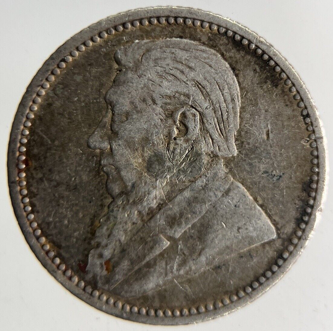 1895 South Africa Sixpence Silver Coin | Collectable Grade