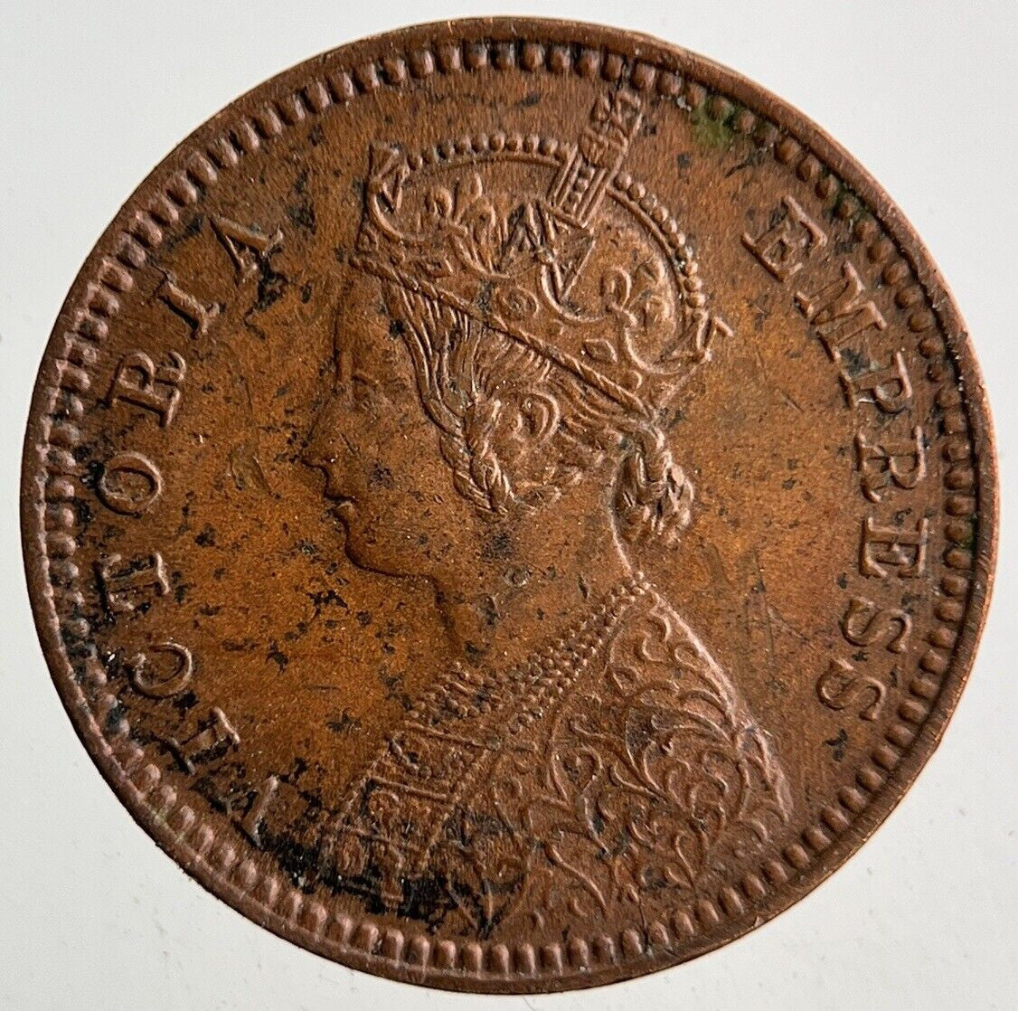 1895 India 1/12 Anna Coin | Very High Grade