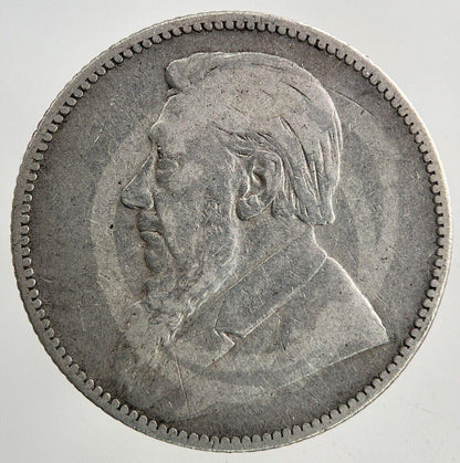 1895 South Africa Shilling Silver Coin | Collectable Grade