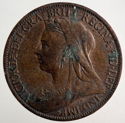 1895 Victoria Farthing Coin | Fine Collectable Grade
