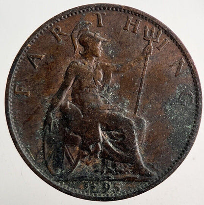 1895 Victoria Farthing Coin | Fine Collectable Grade