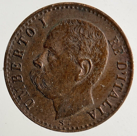 1895 Italy 1 Centesimo Coin | Very High Grade